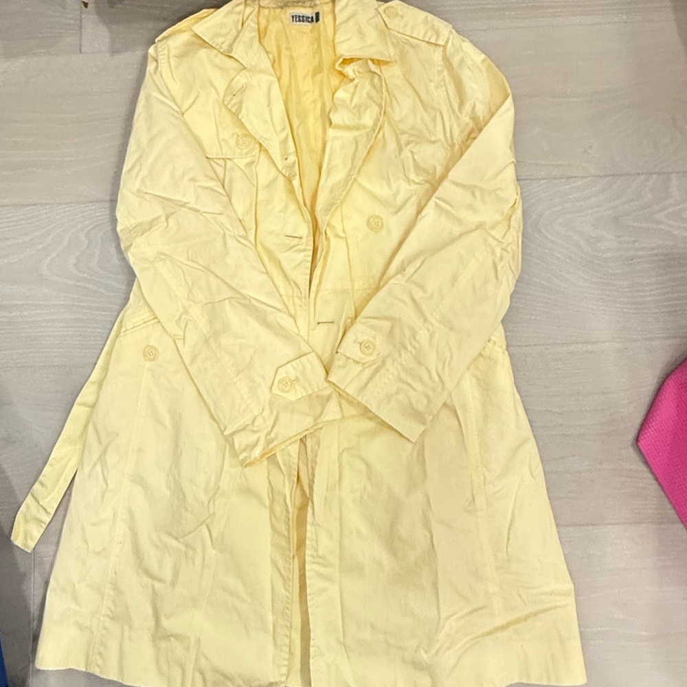 Yellow Trench Coat